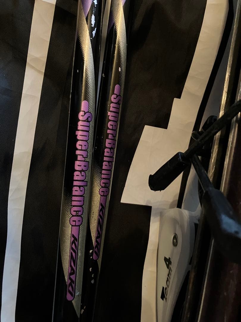 子ども用 スワロースキーセット 板 ポール ブーツ19 Swallow100cm