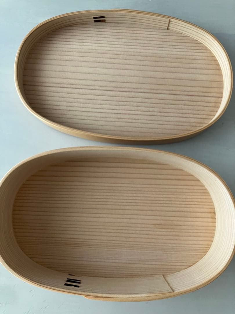 栗久　曲げわっぱ 弁当箱 小判型 小 栗久 わっぱ弁当 国産 日本製