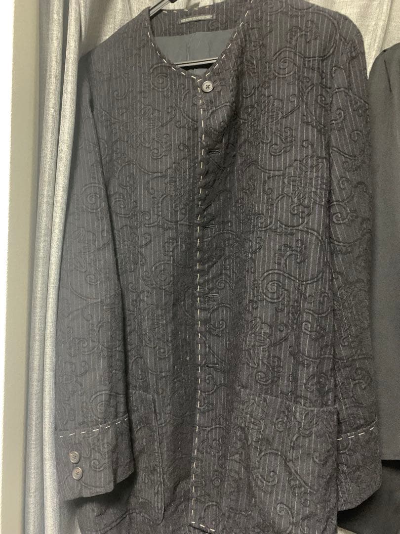 d*7様 yohji yamamoto pour homme 唐草 ノーカラージ