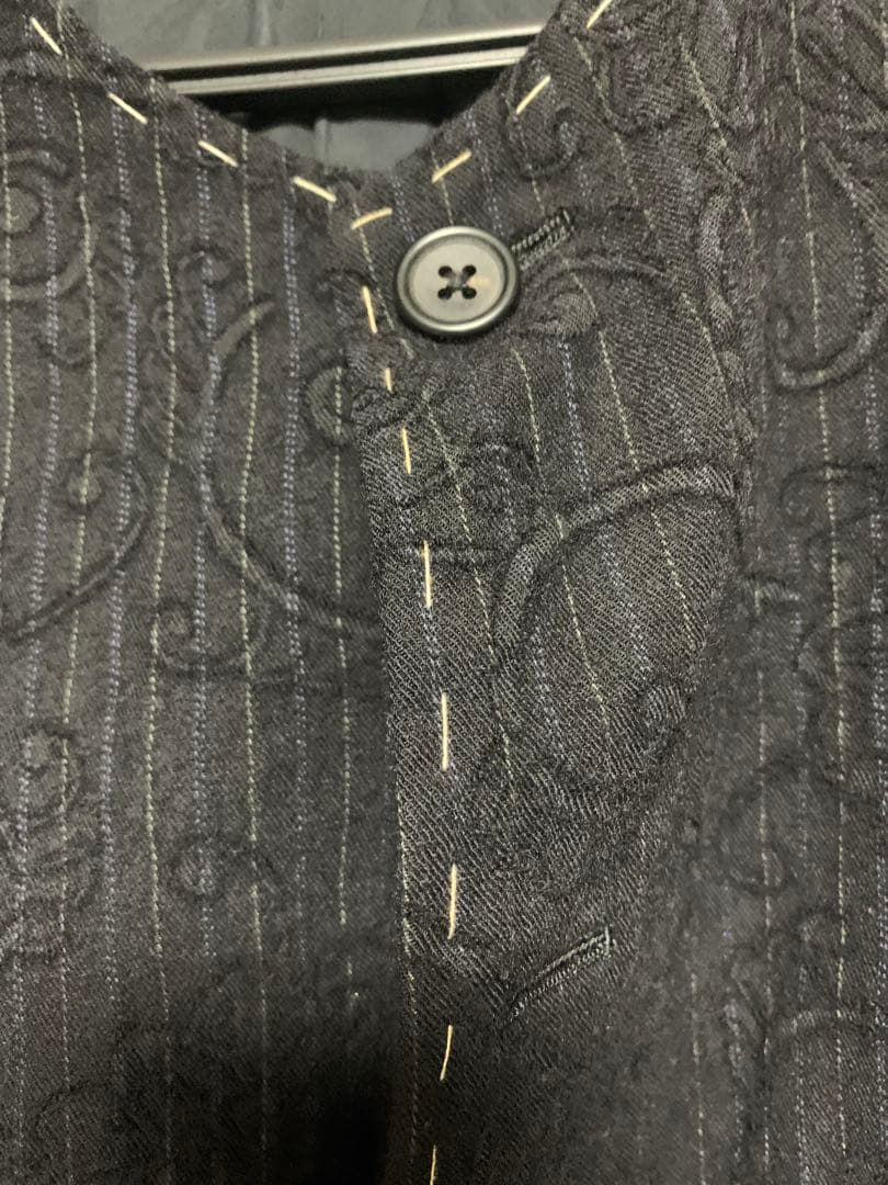 d*7様 yohji yamamoto pour homme 唐草 ノーカラージ