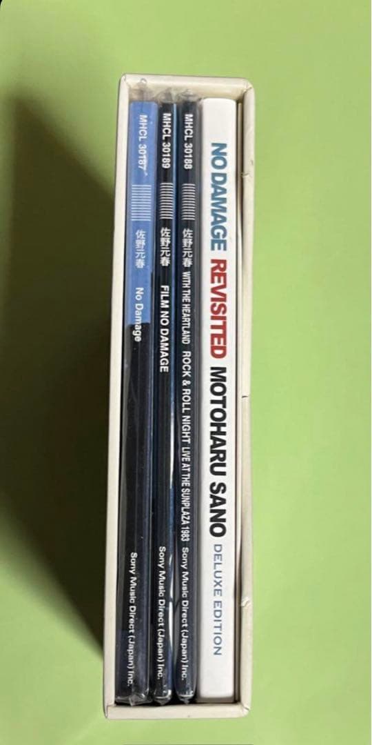 ★本日限り特価★稀少新品】佐野元春 『NO DAMAGEデラックスエディション』