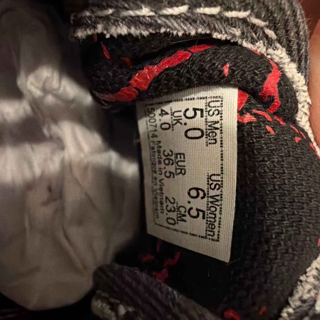 Vans X strangerthings コラボスニーカー　STYLE36