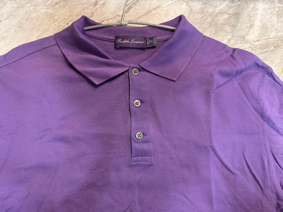 Ralph Lauren パープルレーベル紫 ポロシャツ　M
