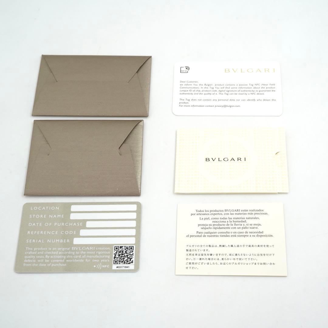 ✨未使用展示品・箱証明書付き✨　BVLGARI キーケース　ロゴマニア　6連