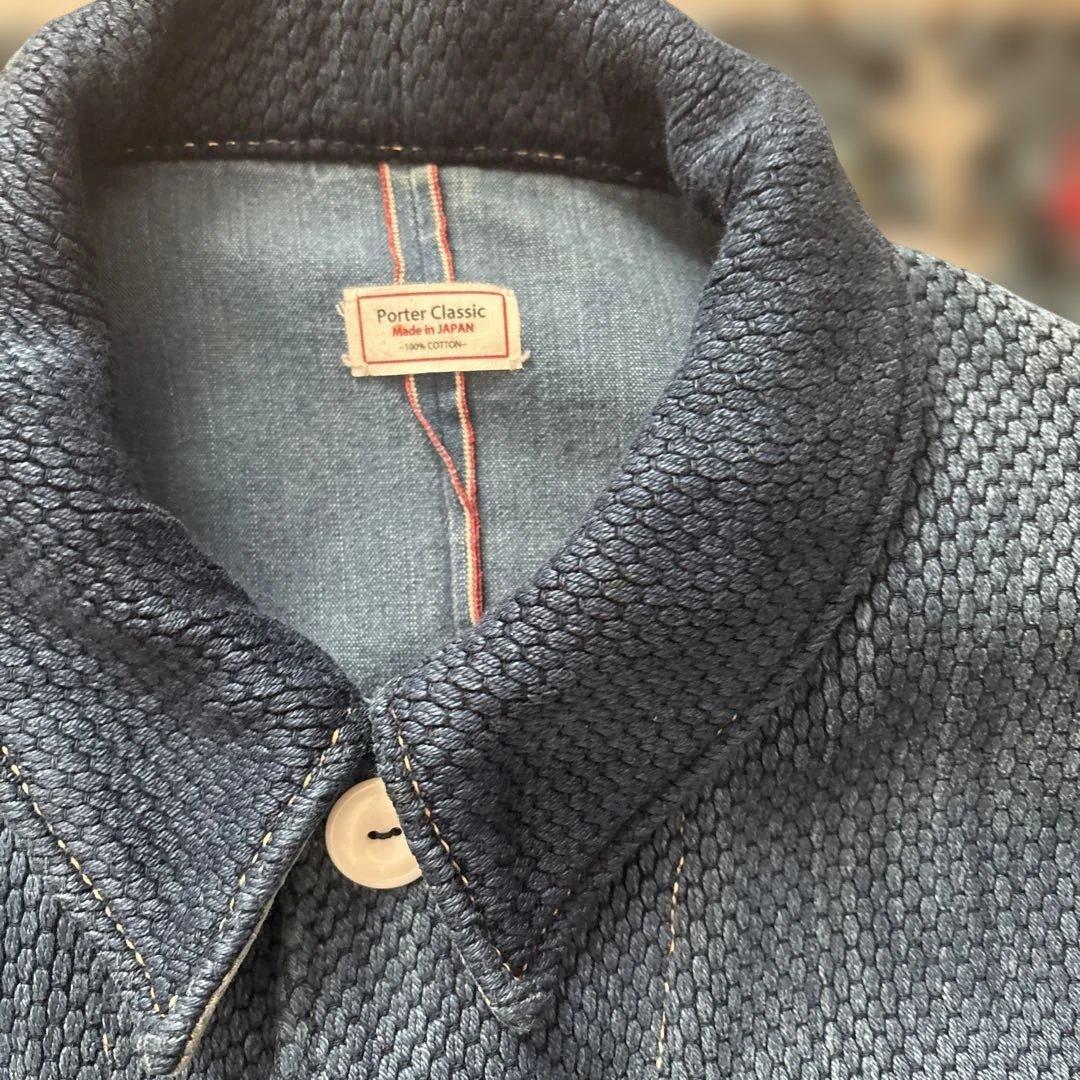 Porter Classic デニムキルティングジャケット