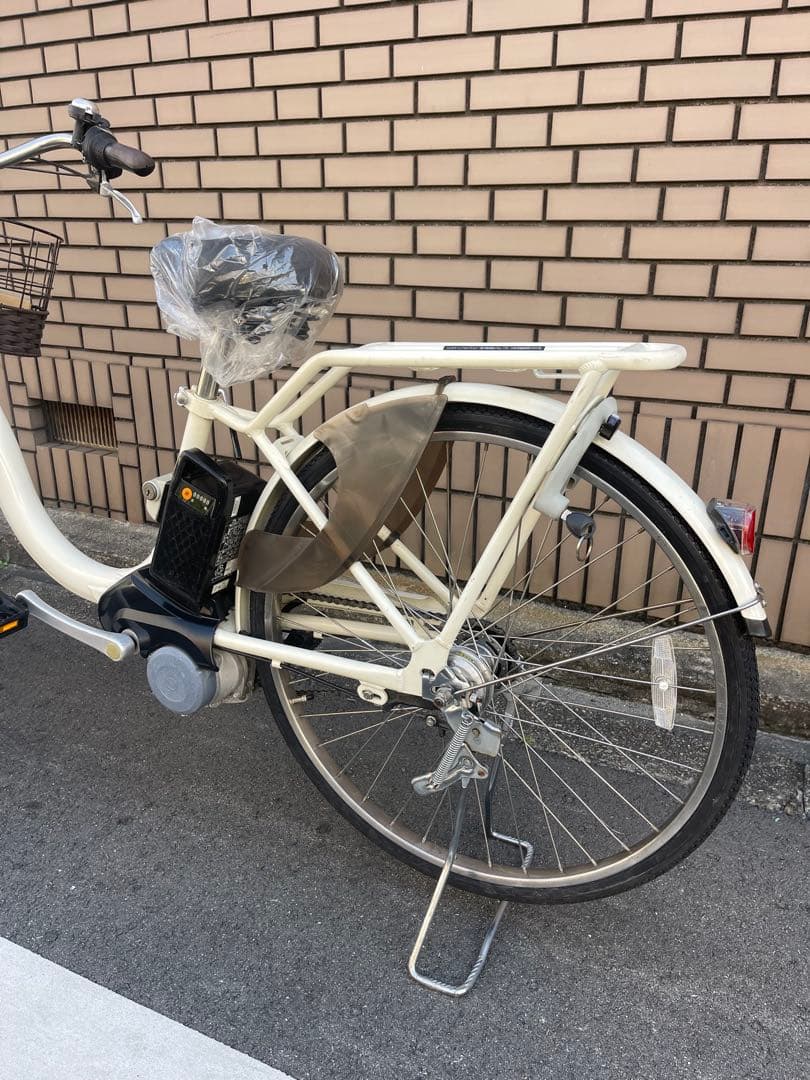 16ahホワイトパナソニック26インチ電動アシスト自転車