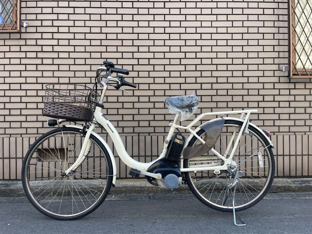 16ahホワイトパナソニック26インチ電動アシスト自転車