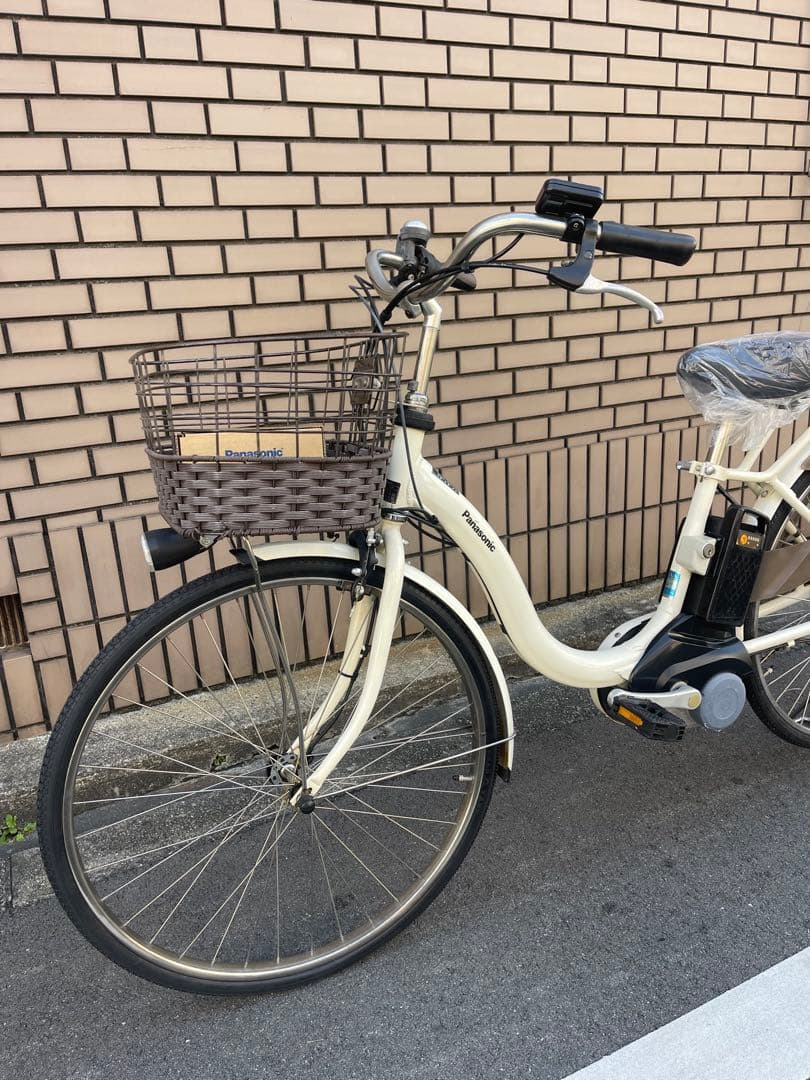 16ahホワイトパナソニック26インチ電動アシスト自転車