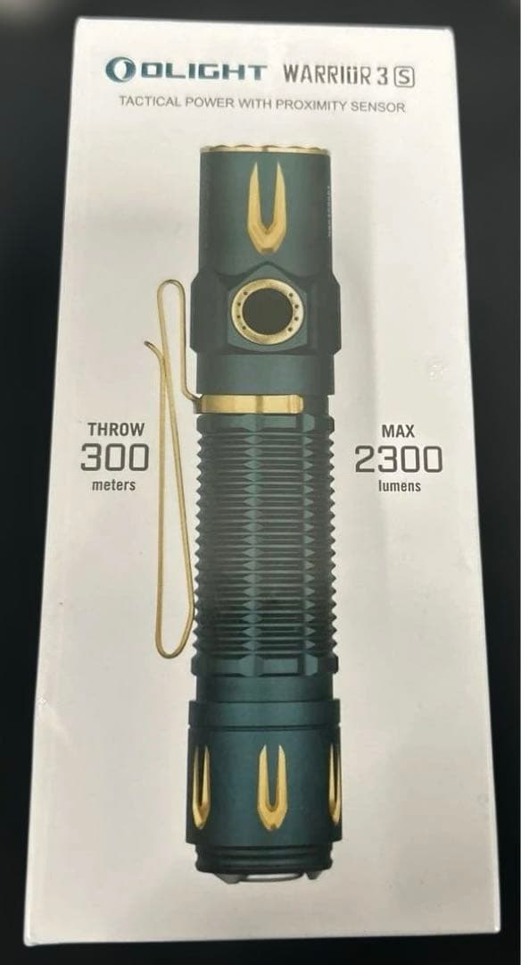 OLIGHT(オーライト) WARRIOR 3S 懐中電灯 夢のブルー