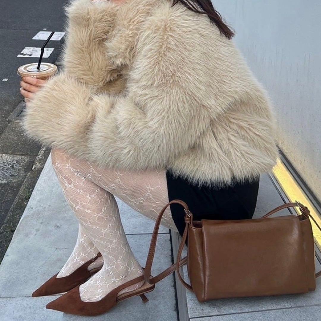 みんとmystic ショートファーコート