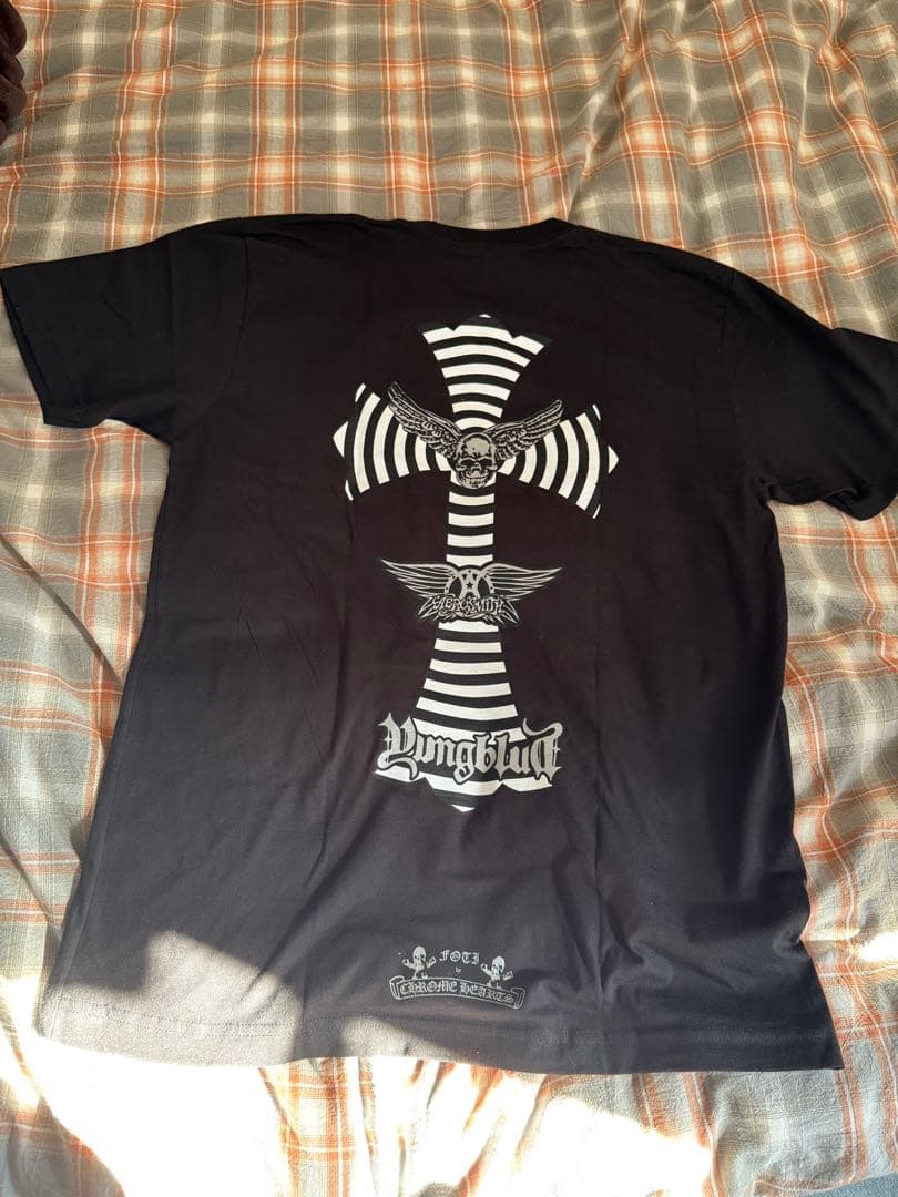 クロムハーツ　エアロスミス FOTI コラボ tee 青山限定