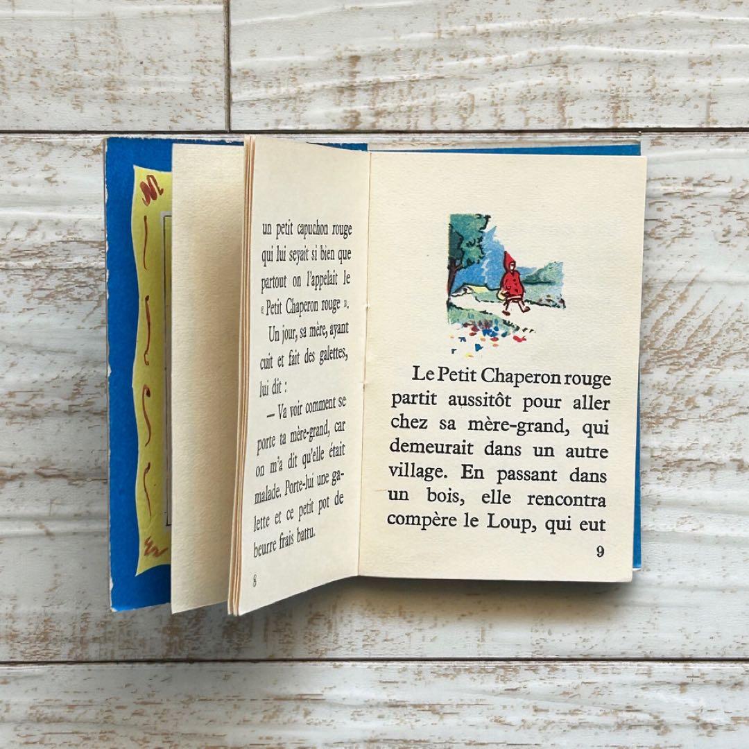 フランス　絵本　童話　豆本　古本　アンティーク