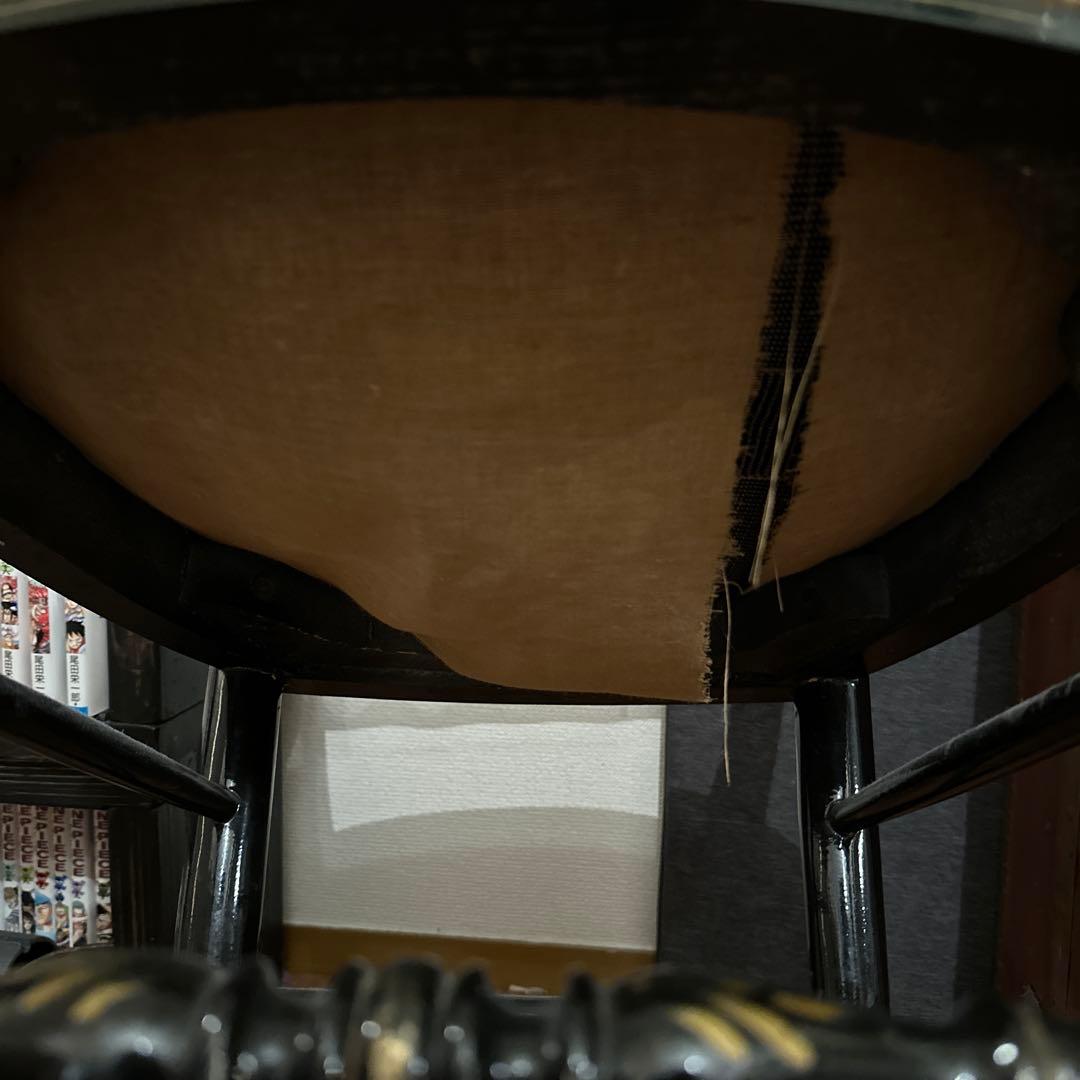 じょんさん専用ナポレオンチェア　黒い木製の装飾椅子