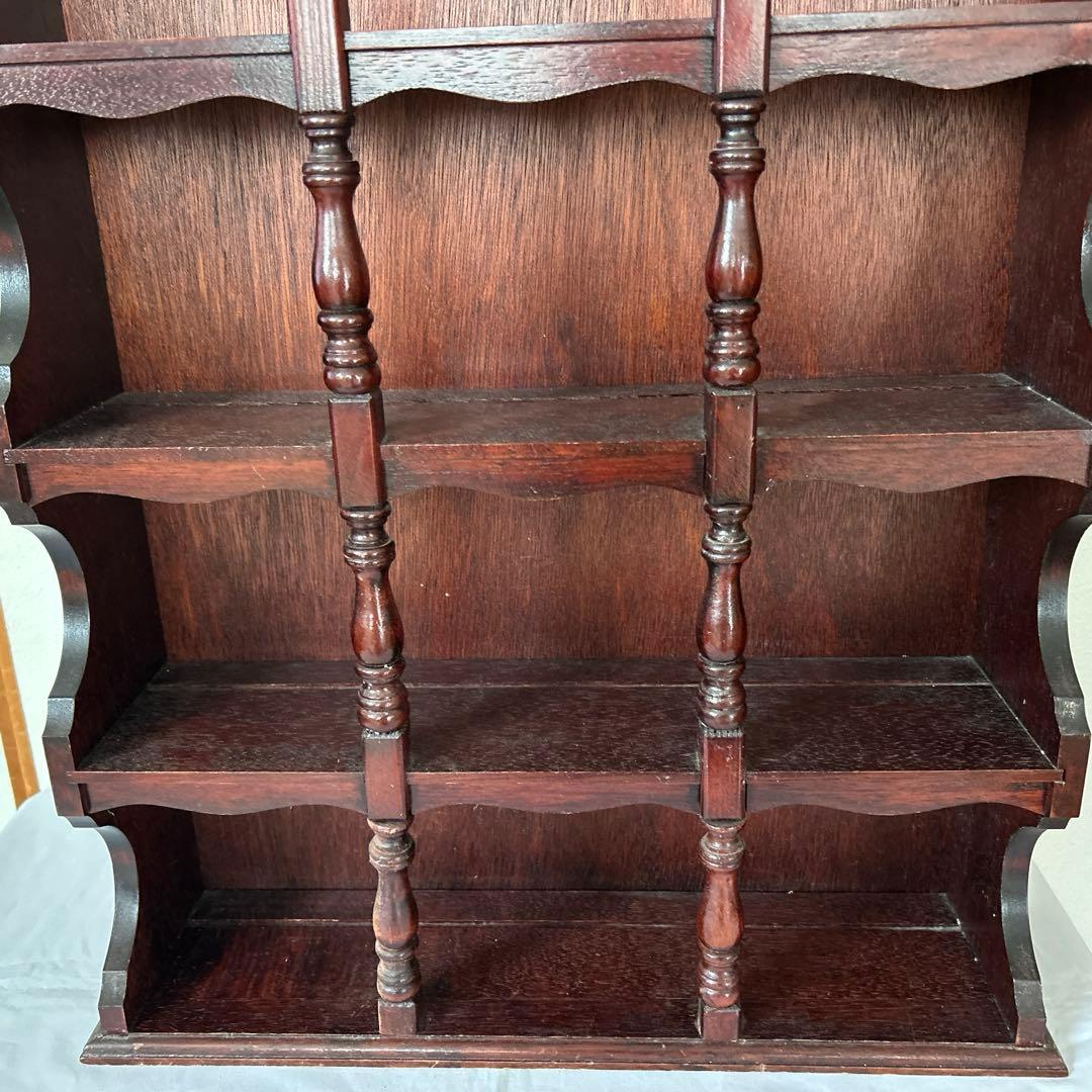 レトロ　木製 飾り棚　カップボード ビンテージ　飾り棚 家具 オープンシェルフ