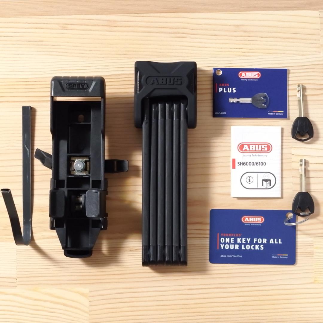 ABUS自転車鍵BORDO 6000 SH