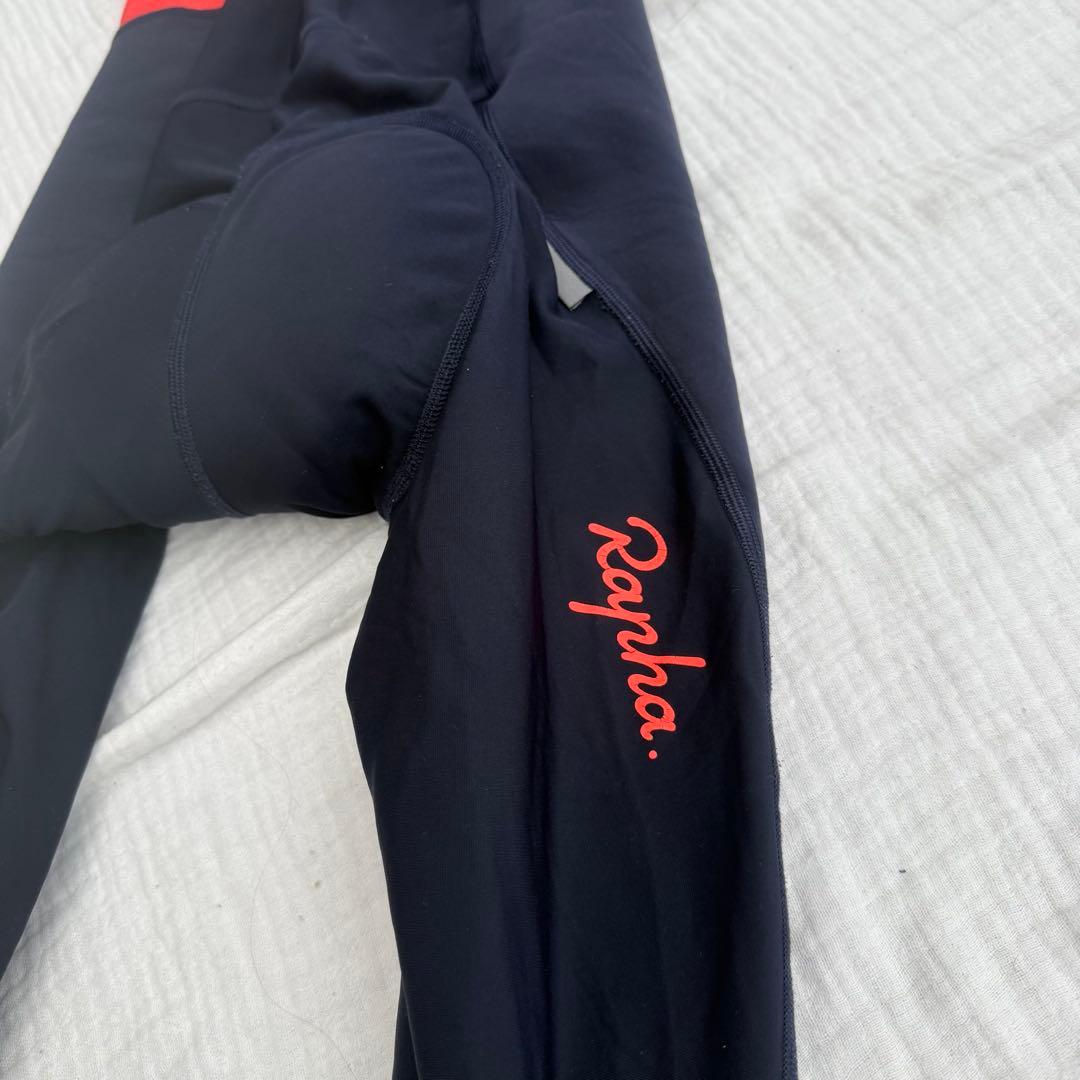 美品☆Rapha/ラファ/ウィンタータイツ/ウィズ パッド/冬用ビブタイツ