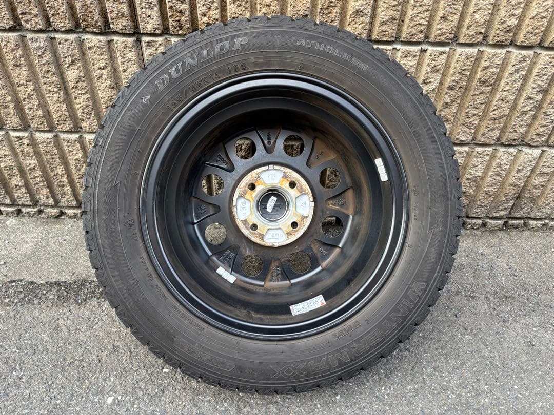 PPX MIL:8 14x4.5J ウィンターマックス165/65R