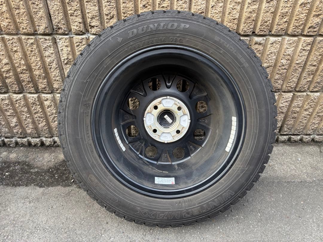 PPX MIL:8 14x4.5J ウィンターマックス165/65R