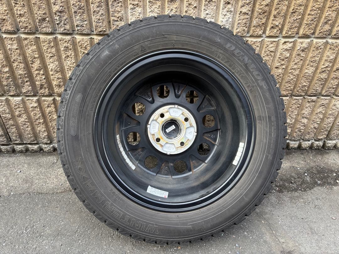 PPX MIL:8 14x4.5J ウィンターマックス165/65R