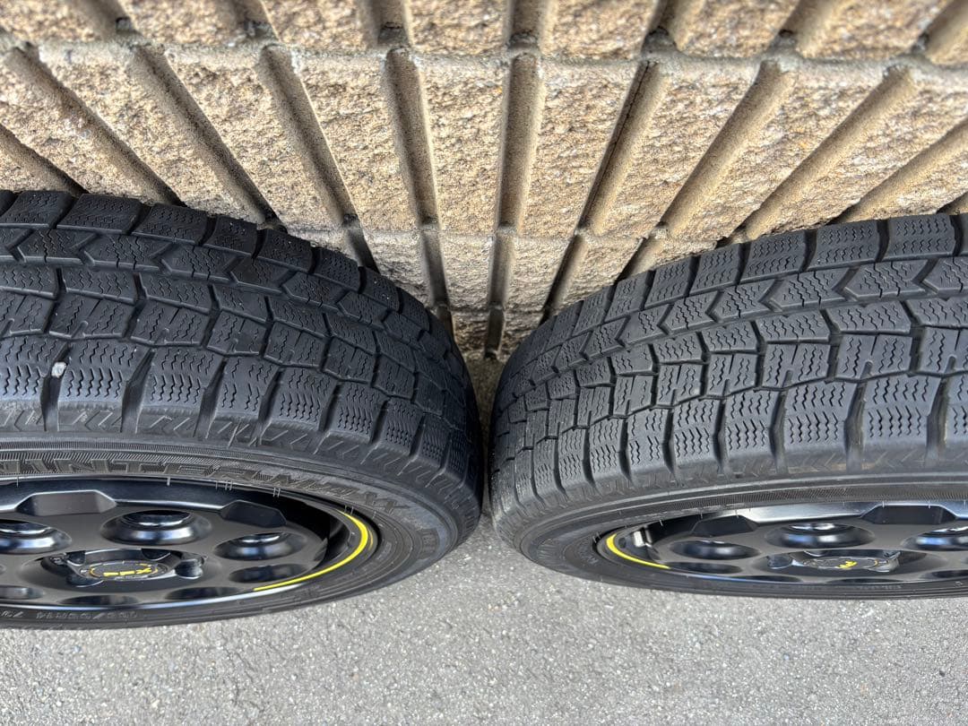 PPX MIL:8 14x4.5J ウィンターマックス165/65R