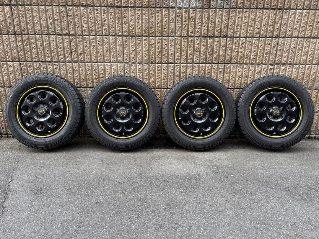 PPX MIL:8 14x4.5J ウィンターマックス165/65R