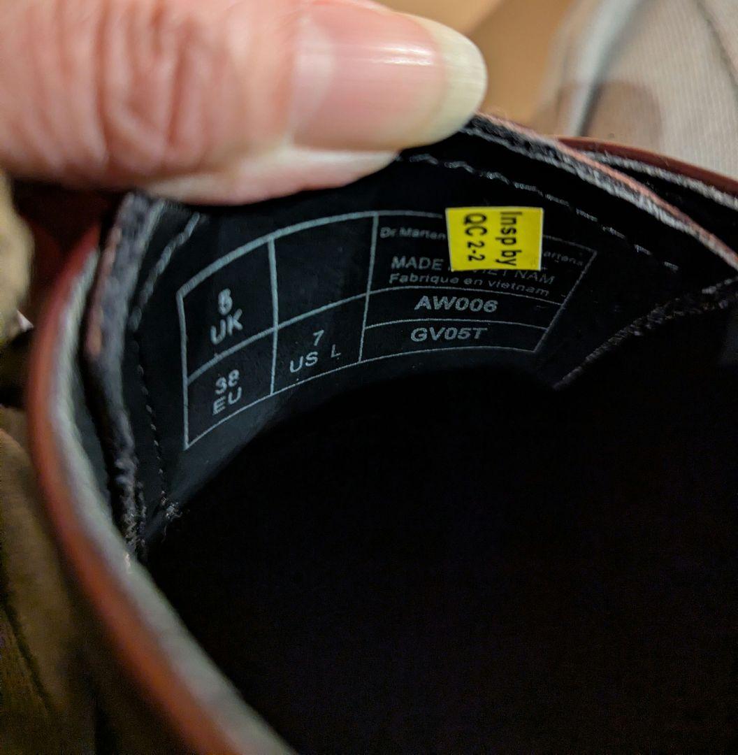 ドクターマーチン 常田大希 VEGANレザー 極美品 Dr. Martens