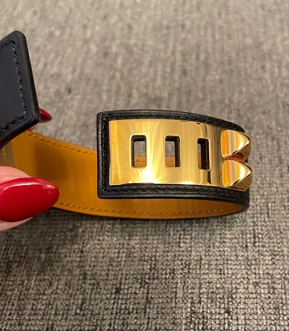 エルメス☆コリエドシアン　ブラック　T2