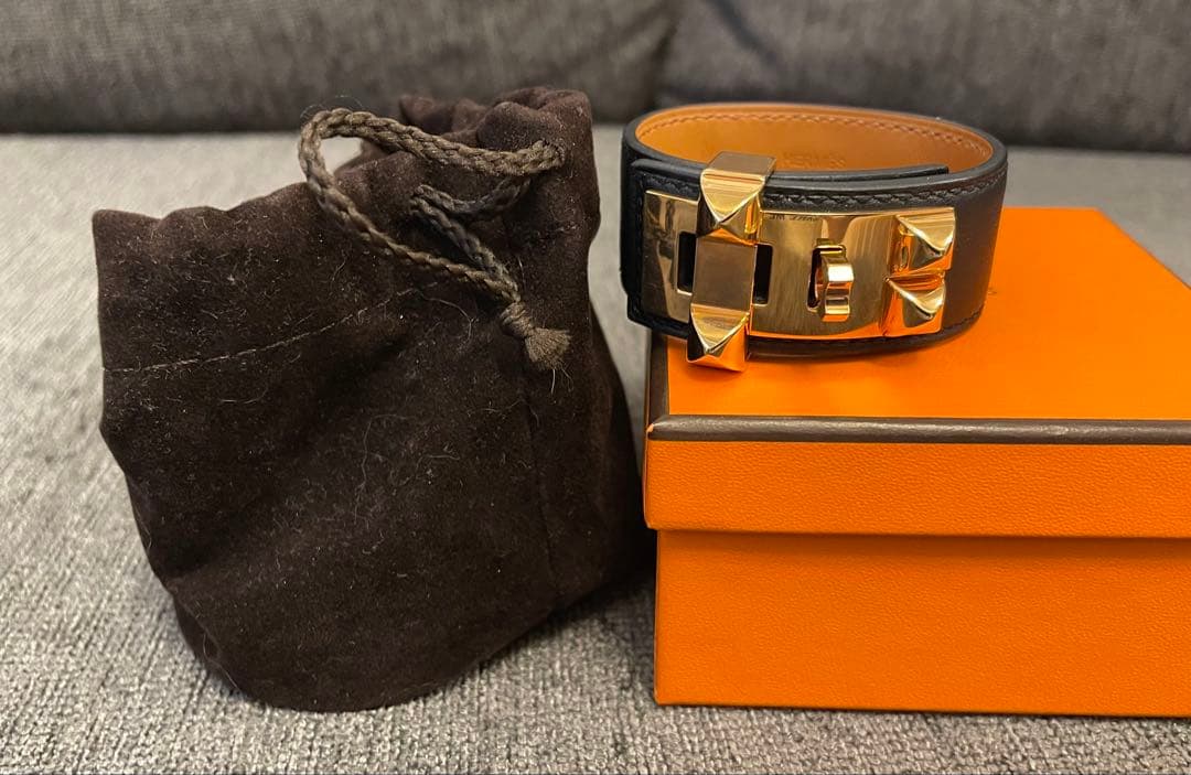 エルメス☆コリエドシアン　ブラック　T2