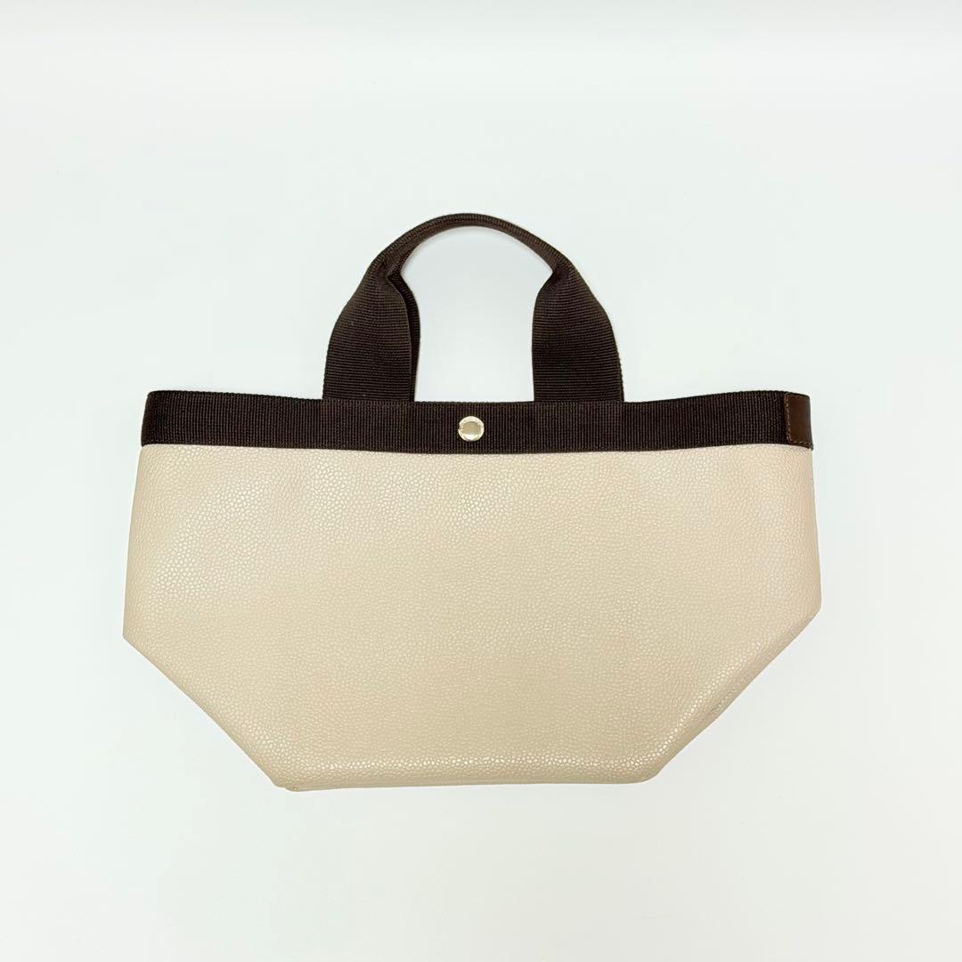 極美品★ エルベシャプリエ 707GP マスティック　モカ　トートバッグ