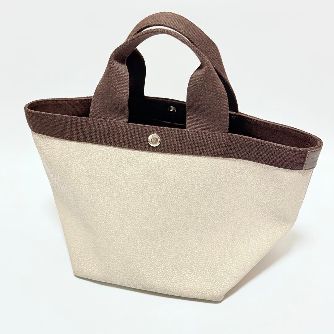 極美品★ エルベシャプリエ 707GP マスティック　モカ　トートバッグ