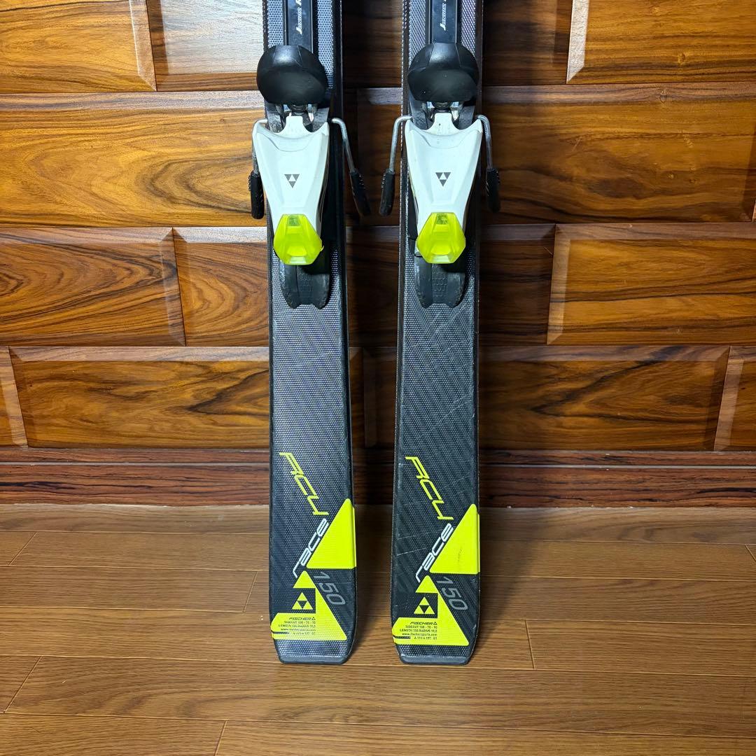 超美品 FISCHER RC4 race ジュニア スキー板 150㎝