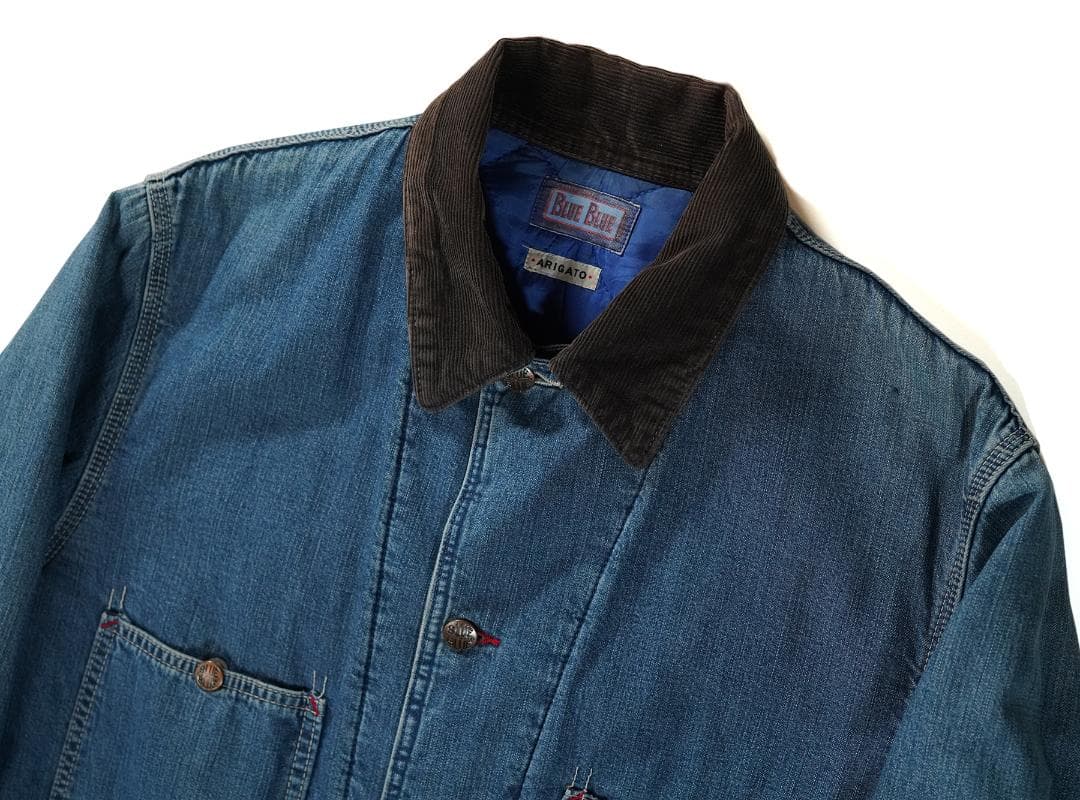 BLUE BLUE 中綿 キルティング カバーオール アウター 2サイズ