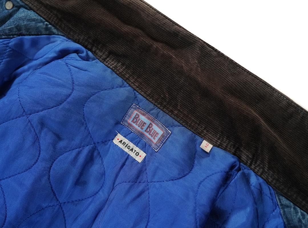 BLUE BLUE 中綿 キルティング カバーオール アウター 2サイズ