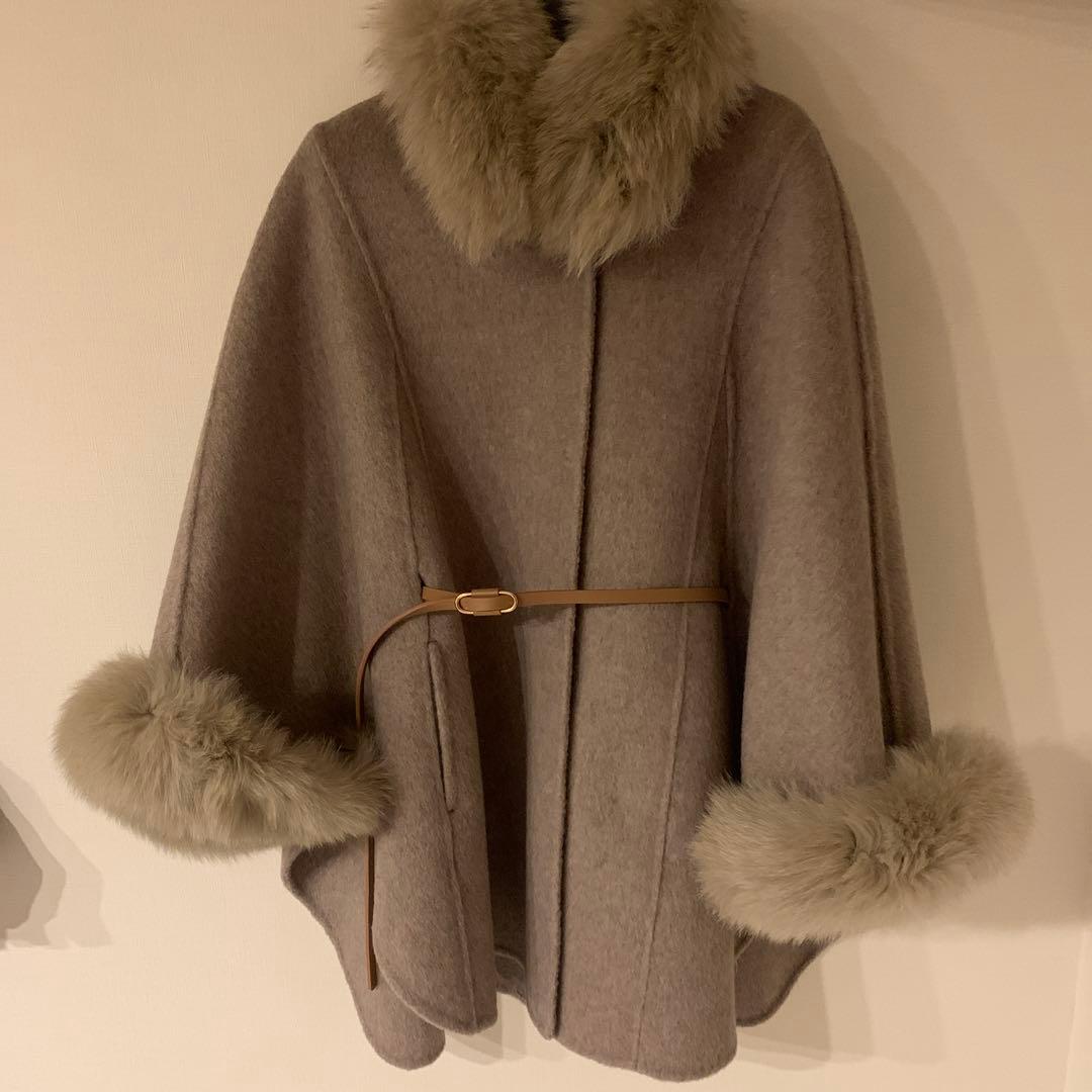 FUKI×TORUGATO エコファーポンチョ Sサイズ