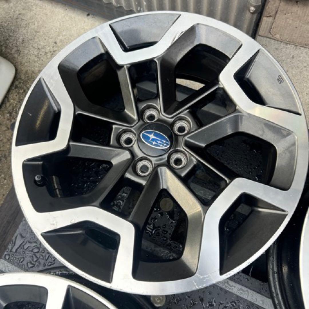 スバル XV 純正 17in 7J+48 PCD100 5穴　アルミホイール