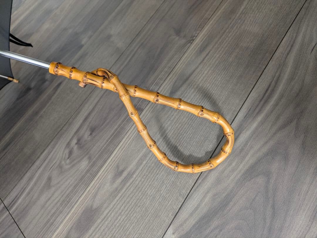 yohojiyamamoto+nor 日傘　ブラック　竹製ハンドル