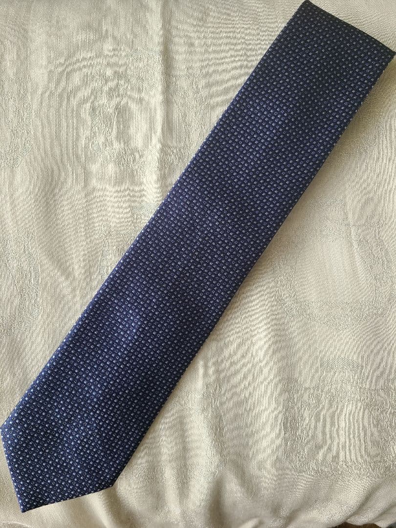 【新品】 Brioni ブリオーニ ネクタイ ネイビー ブルー系