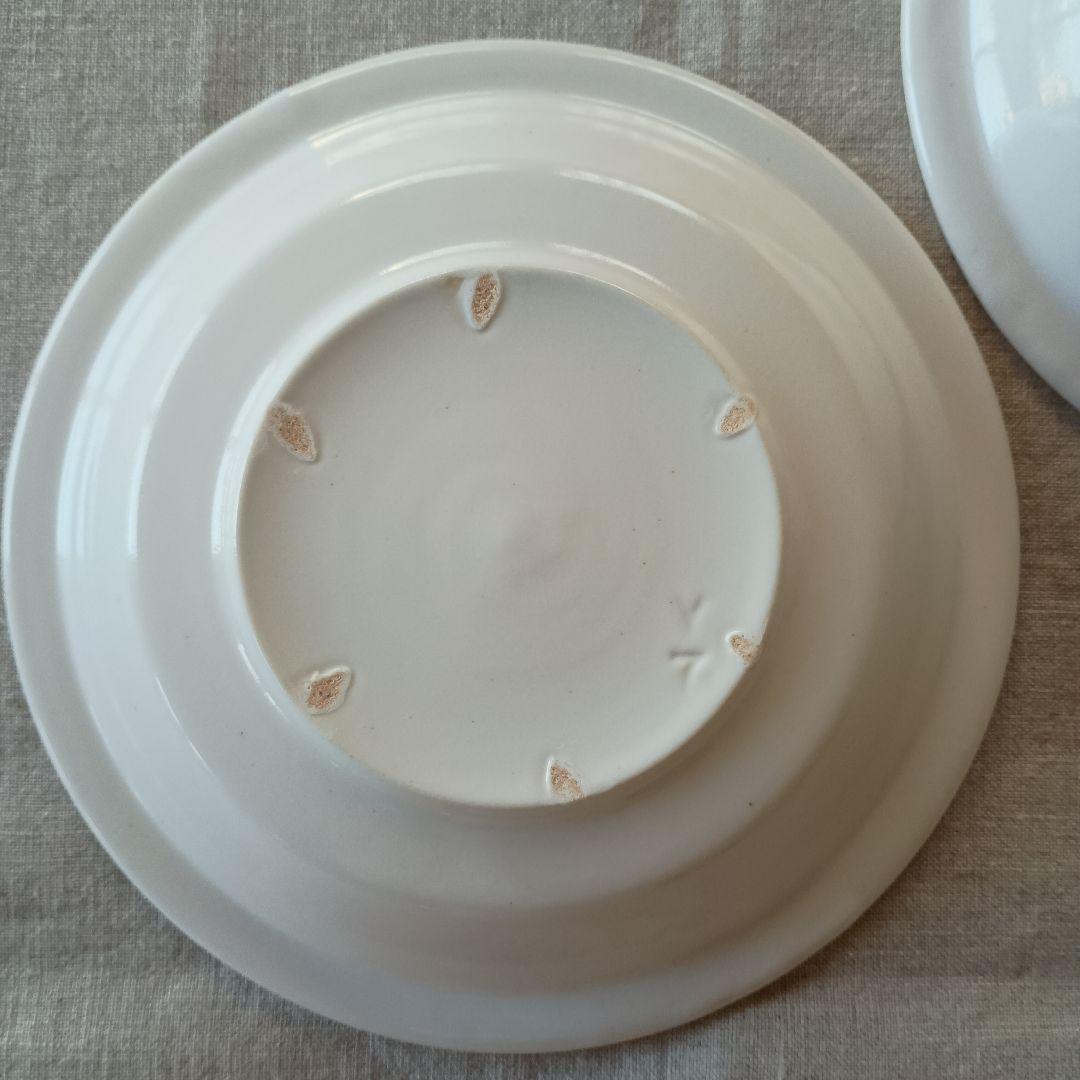 2枚セット 岡田直人 リム皿 取り皿 プレート