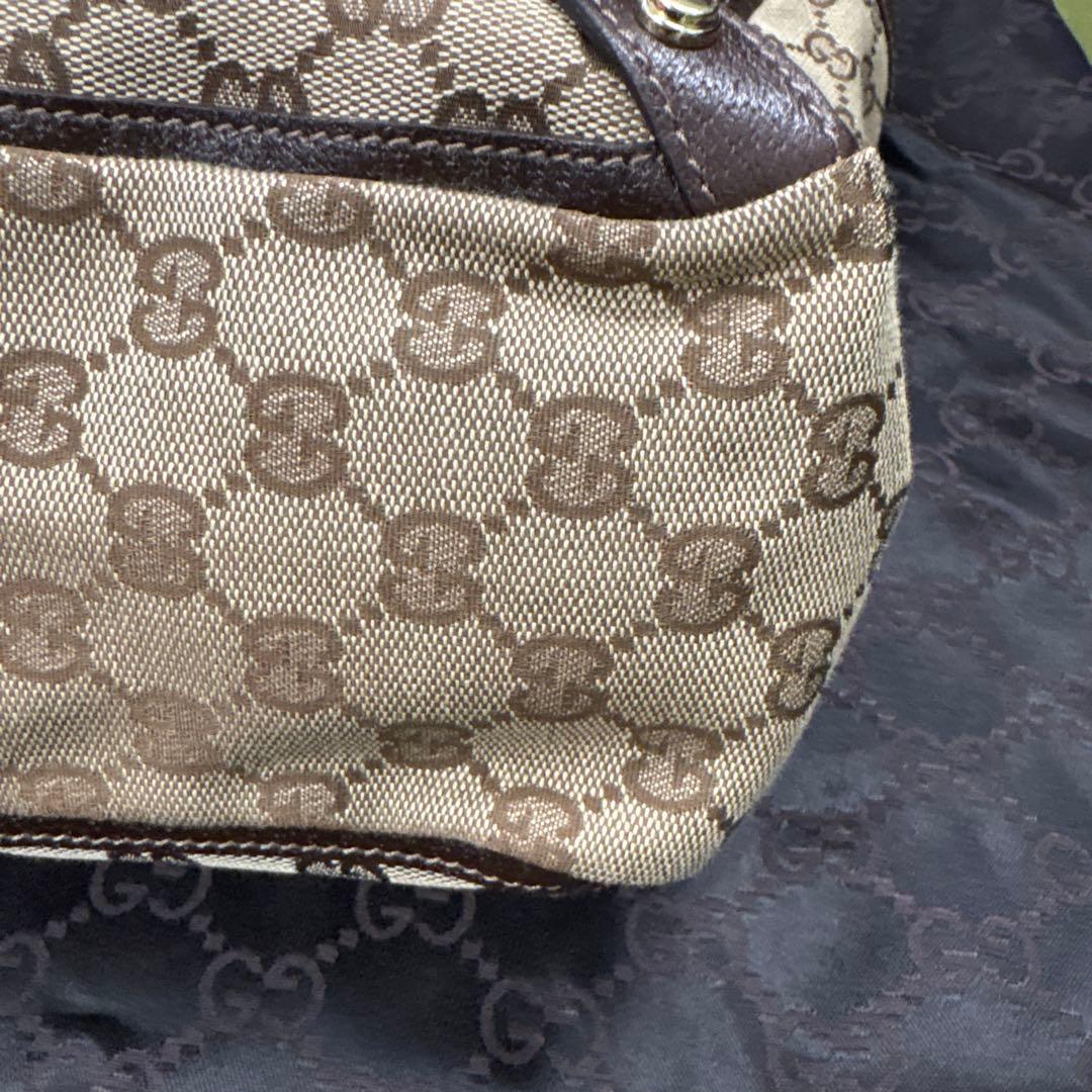 【美品】Gucci GGキャンバス トートバッグ