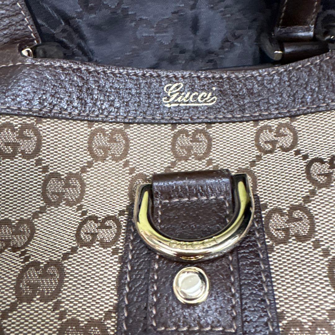 【美品】Gucci GGキャンバス トートバッグ