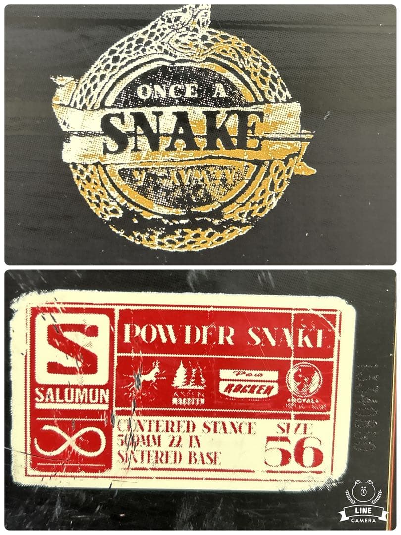 中古品　SALOMON POWDER SWAKE 156(RE-697)