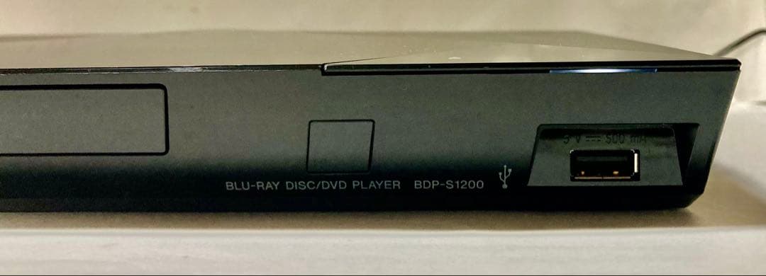 ◆中古美品◆SONY／Blu-rayプレイヤー／BDP-S1200／ブラック