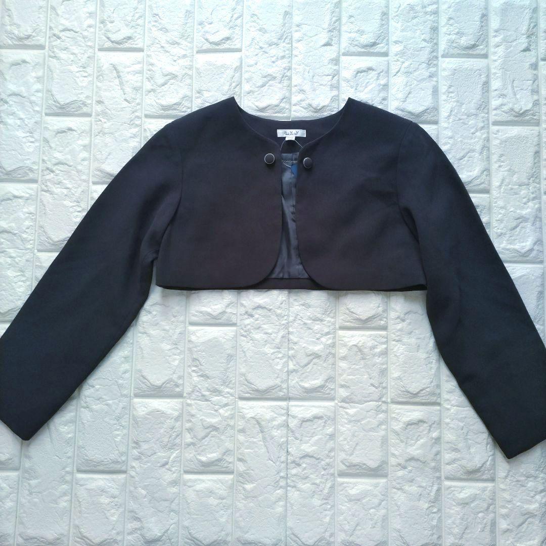 【130】a.v.v フォーマル ワンピース ボレロ 新品 フラワー ジャガード