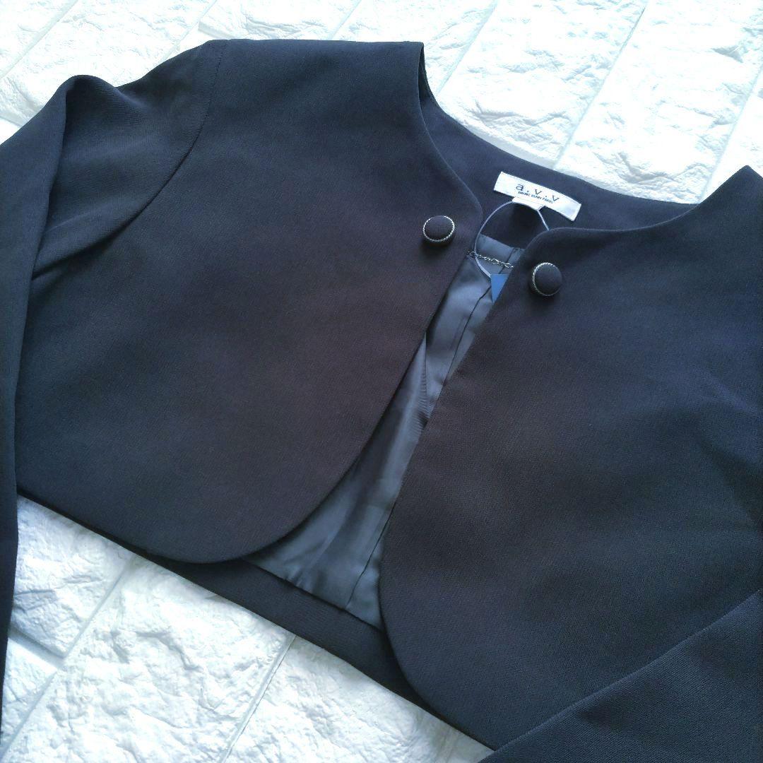 【130】a.v.v フォーマル ワンピース ボレロ 新品 フラワー ジャガード