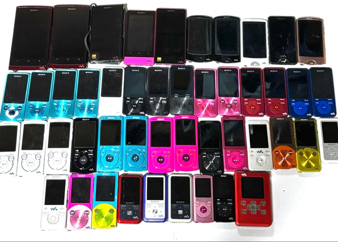SONY ウォークマン ジャンク品 47台まとめセット