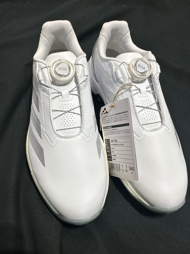 【新品未使用】Adidas ゴルフシューズ 24.0cm 箱付き