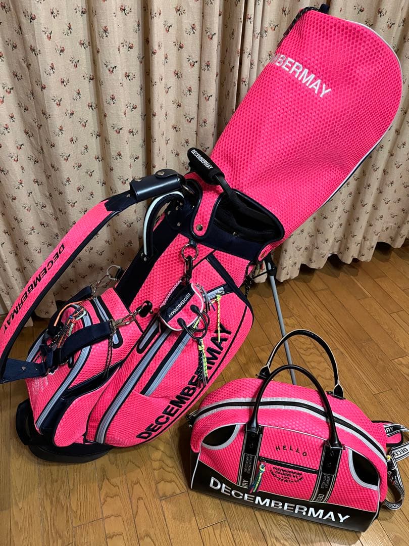 ムーミンママさん専用 ディセンバーメイキャディバッグピンク