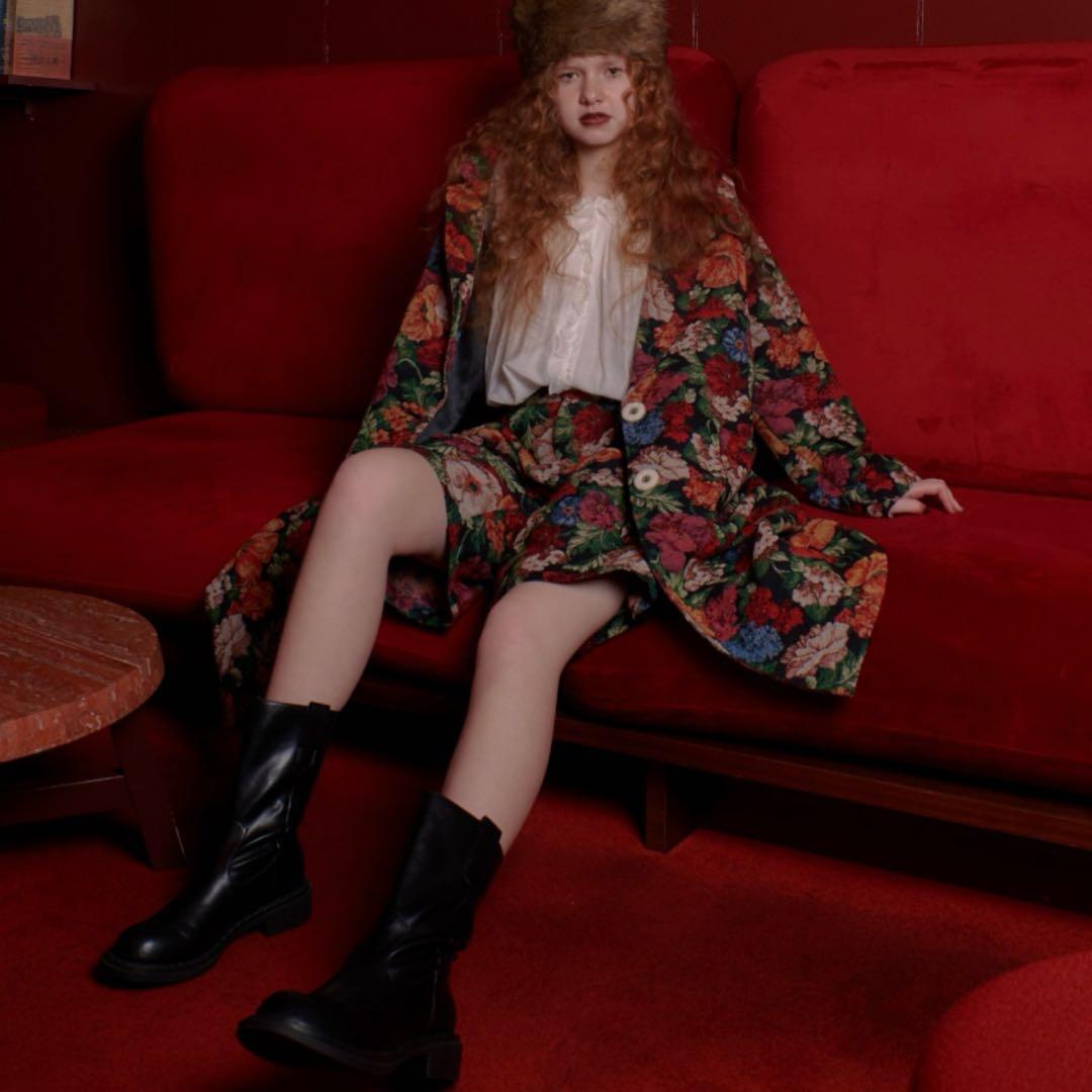 SALE本日まで★manana suerteゴブランチェスターコート【試着のみ】