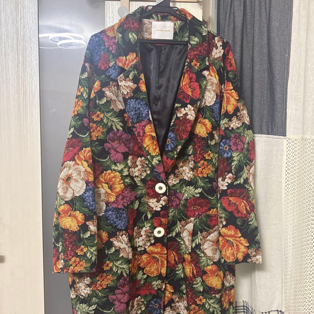 SALE本日まで★manana suerteゴブランチェスターコート【試着のみ】