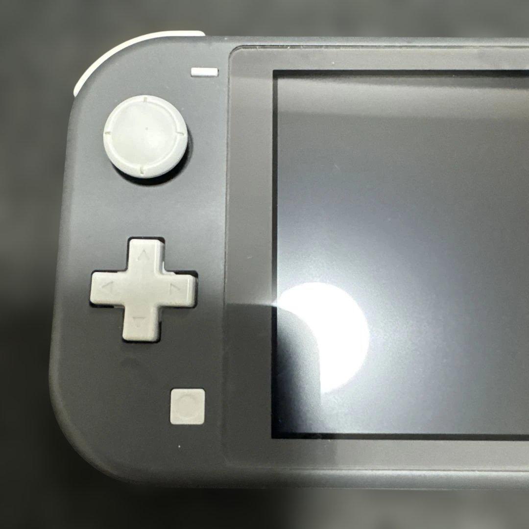 任天堂Switchライト　グレー 本体 ACアダプター付き